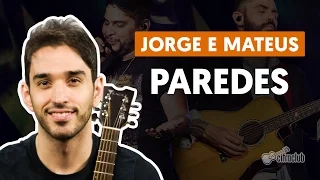 Paredes - Jorge e Mateus (aula de violão simplificada)