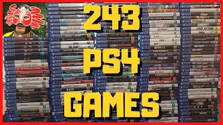 PS4 Collection - 243 Physical Games 🦀Revisited🦀