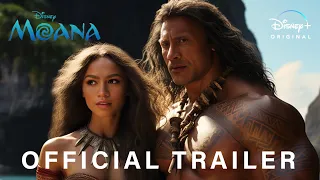 MOANA Live Action - Official Trailer (2024) | Dwayne Johnson, Zendaya