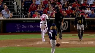 Bryce Harper gets ejected after striking out