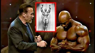 Arnold Schwarzenegger and Sergio Oliva Jr. Share an Emotional Moment + Posing Routine