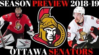 NHL Season Preview 2018-19 Ottawa Senators