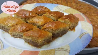 CRUNCHY AND DELICIOUS WALNUT HOMEMADE BAKLAVA