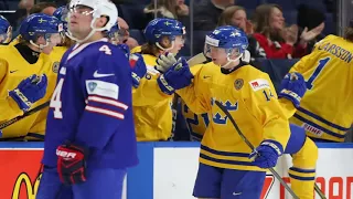 USA vs. Sweden, 2018 World Juniors: Final score and highlights for semifinal game
