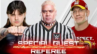 WWE 2K24 - Special Guest Referee Match - John Cena VS Dominik Mysterio | WWE King of the Ring