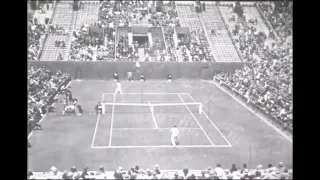 1929 - USA – COUPE DAVIS CUP TENNIS – BOROTA VS LOTT