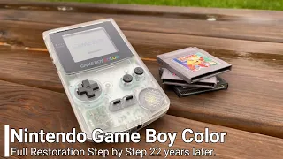 We Restored This 1$ Ebay Junk Game Boy Color - Retro Console Restoration & Repair