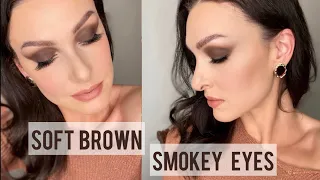 КОРИЧНЕВЫЕ СМОКИ 🤎 // BROWN SMOKEY EYES // DianaA