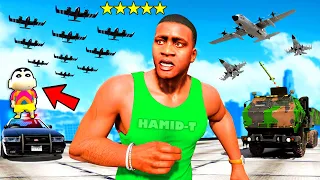 FRANKLIN SAVE SHINCHAN FROM MILITARY TRAP | GTA 5 MODS