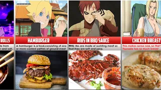 Favorite Food of Naruto/Boruto Characters