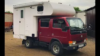 Жилой модуль Piligrim Camper 400P для японского грузовичка.