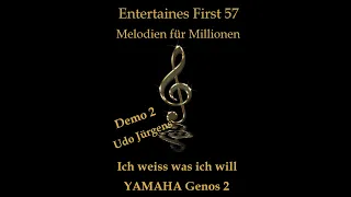 Udo Jürgens EF 57 "Melodien für Millionen" Ich weiss was ich will: Yamaha Genos2 www.AndreSchurna.de