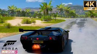 LAMBORGHINI DIABLO GTR ANTI-LAG : FORZA HORIZON 5 GAMEPLAY! || 590 - 1200 BHP || DAY - 206 ||