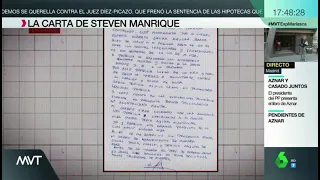 Félix Steven Manrique carga contra la familia de Patricia Aguilar en una carta