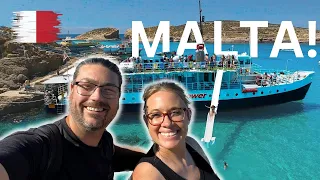 LEGENDARY $30 Boat Tour! MALTA to GOZO on The HORNBLOWER