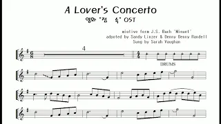 최고의 결혼식 연주곡  "A Lover's Concerto" 알토색소폰 연주  김은산 Alto Saxophone cover