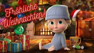 Fröhliche Weihnachten mit Mascha und der Bär! 🎅  Frohes Neues Jahr!🎄