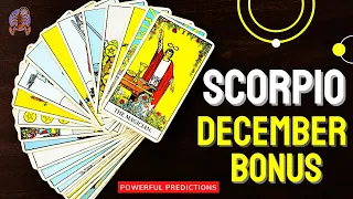 ♏️ Scorpio December 2021 - "The Best Reading Ever! Sit down For This One!" Tarot Reading Predictions