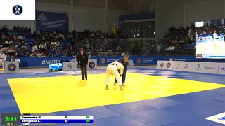 63 kg Украинова М Батлукова Е 30 11 2019 Т4 Юношеское первенство России до 18 лет, ДМИТРОВ