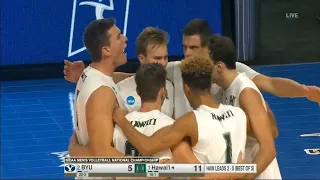 #1 HawaiI vs #2 BYU | Final | Collegiate Men's Volleyball May 8,2021