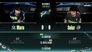 [2023 GSL S2] Ro.8 Group A Match5 Solar vs Maru