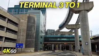 Toronto Pearson Airport: Terminal Link Train from T3 to T1