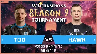 WC3 - W3Champions S9 - Round of 16: [HU] ToD vs. HawK [HU]
