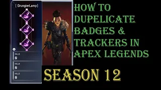 How To Duplicate Trackers In Apex Legends Season 12