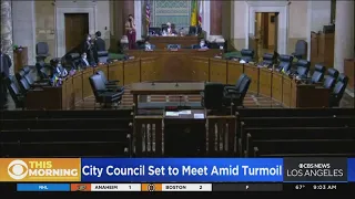 LA City Council set to meet amid turmoil