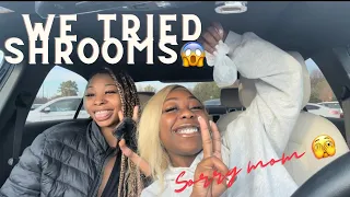 I tried shrooms for the first time with my friends and omg y’all it turned into a 12 hour party 🤣