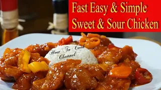 How To Make The Tastiest sweet and sour chicken