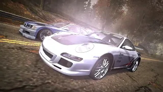 NFS:MW 2005 | Porsche 911 Carrera S vs BMW M3 GTR + Final Pursuit | No Speedbreaker