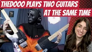 TheDooo Plays Two Guitars At Once | The Dooo Reaction