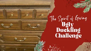 Holiday Furniture Makeover | Ugly Duckling Challenge Christmas Edition