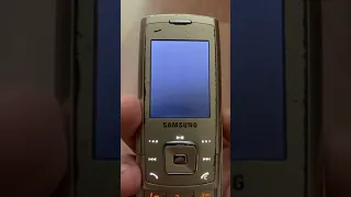 Samsung SGH-E900 ON/OFF!