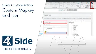 Creo Customization: Custom Mapkey and Icon in Creo