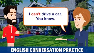 English Conversation Practice - Can Can't - Improve Speaking Skills