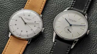 NOMOS vs Junghans: What to Consider Before Buying - Junghans Max Bill & NOMOS Orion