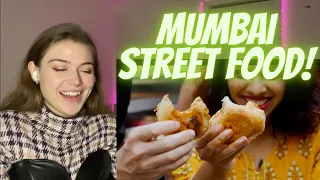 Reaction to INDIAN Street Food $100 CHALLENGE in MUMBAI! Best Street Food in Mumbai!