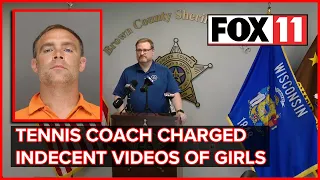 Tennis coach suspected of taking indecent videos of children