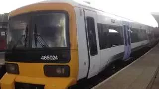 Southeastern Class 465 Departs Peckham Rye