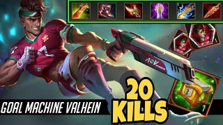 Aov Valhein Pro Gameplay with the best Item and Pro Build & gameplay || Arena of valor