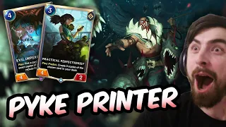 Print Pyke Spell!! | Ekko LoR Deck | Legends of Runeterra