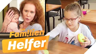 Putzfimmel: Cora (8) will nicht aufhören zu putzen, aber wieso? | Die Familienhelfer | SAT.1