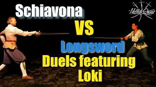 Schiavona (Me) vs Longsword (Loki) | intense Hellish Quart