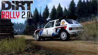 Dirt Rally 2.0 Peugeot 205 T16 Evo 2, Rosebank Farm, Scotland (3.26.681)