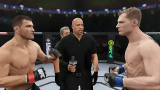 Stipe Miocic vs Alexander Volkov Full Fight - UFC 4 Simulation