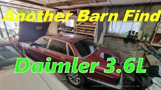 Barn Find 1988 Daimler 3.6 litre Sovereign.