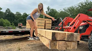 Full Day SAWING our favorite things! (It was a LONG day!)