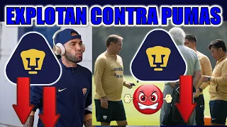 🤬🔥INCREIBLE | LOS AFICIONADOS ABUCHEARON A LOS JUGADORES DE PUMAS |¿LA CULPA ES DE DANI ALVES?